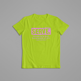 MLK - Serve - Pink and Green