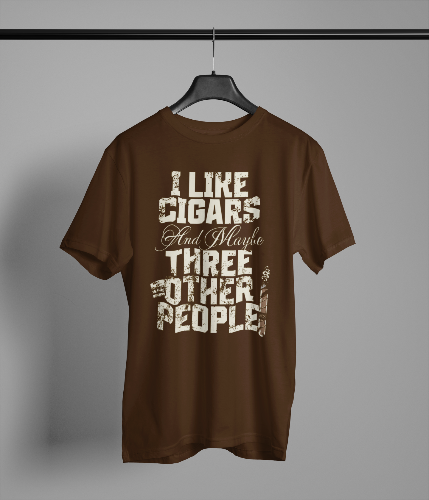 I Like Cigars And Maybe Three Other People - Leaf Life Shirt