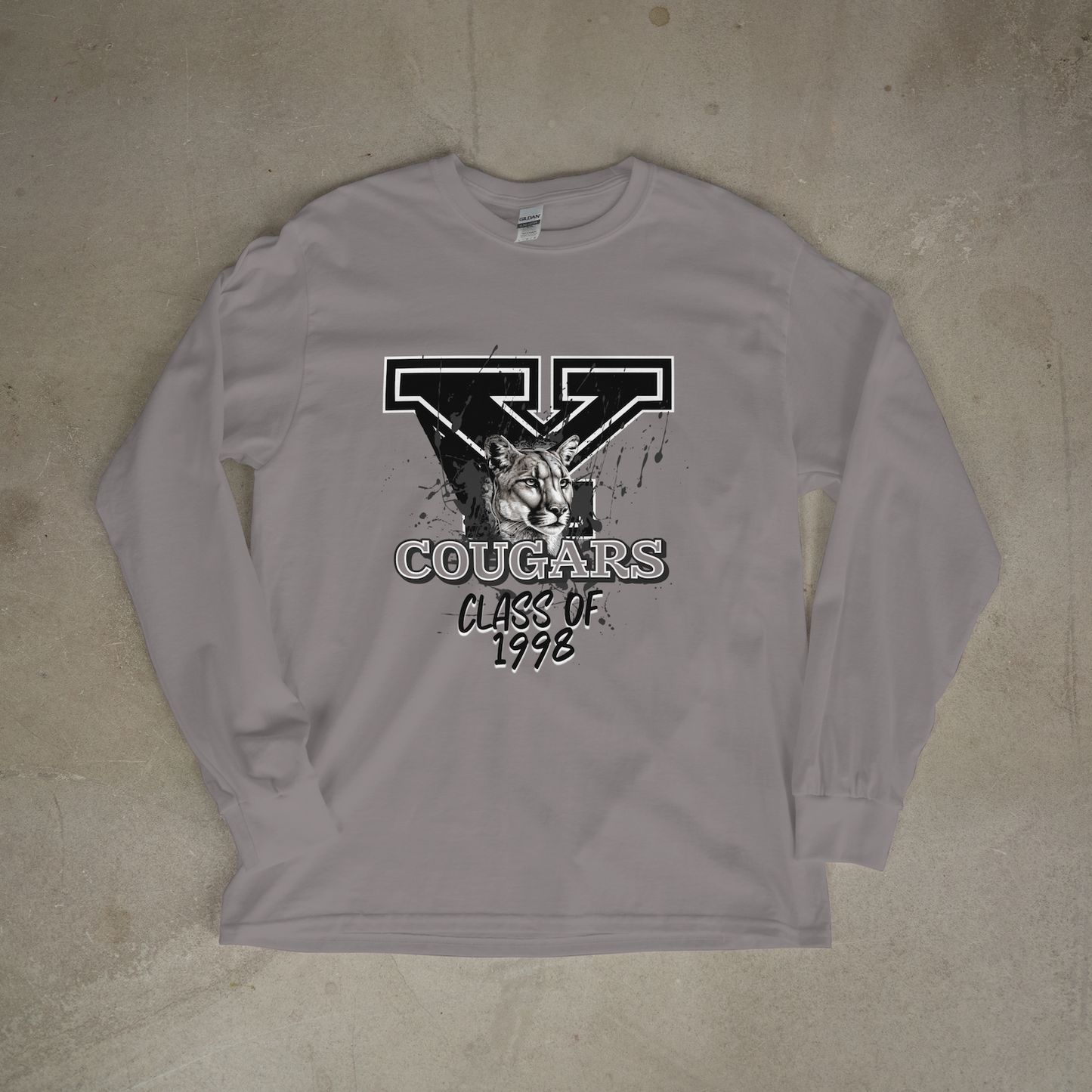 YCHS Class of 1998 - York Cougars - ALL Class Reunion Tee - 550strong
