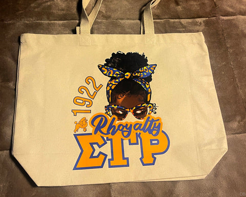Sigma Gamma Rho Tote Bags - v2 - 550strong