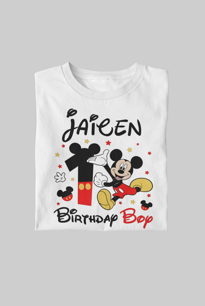 Birthday Boy - Mickey Birthday Shirt