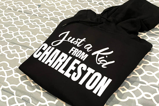 Just a kid from Charleston Hoodie - 550strong