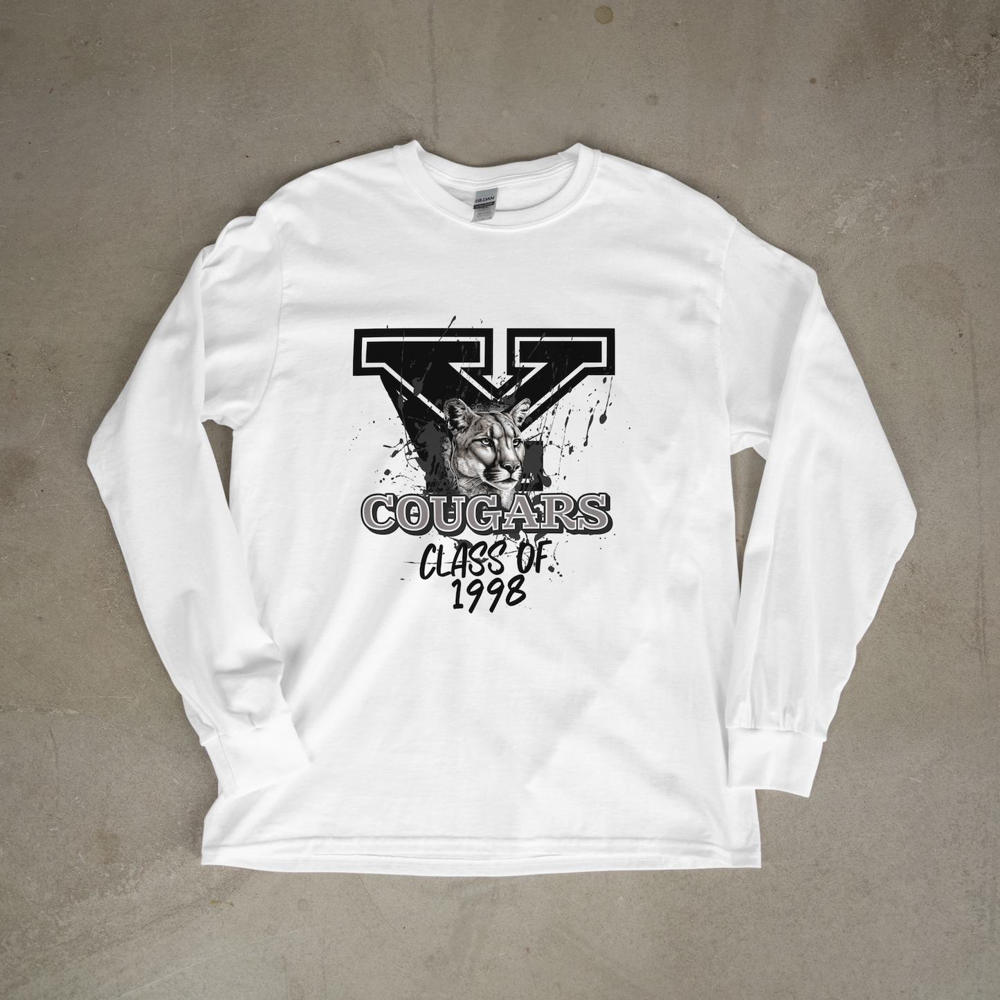 YCHS Class of 1998 - York Cougars - ALL Class Reunion Tee - 550strong