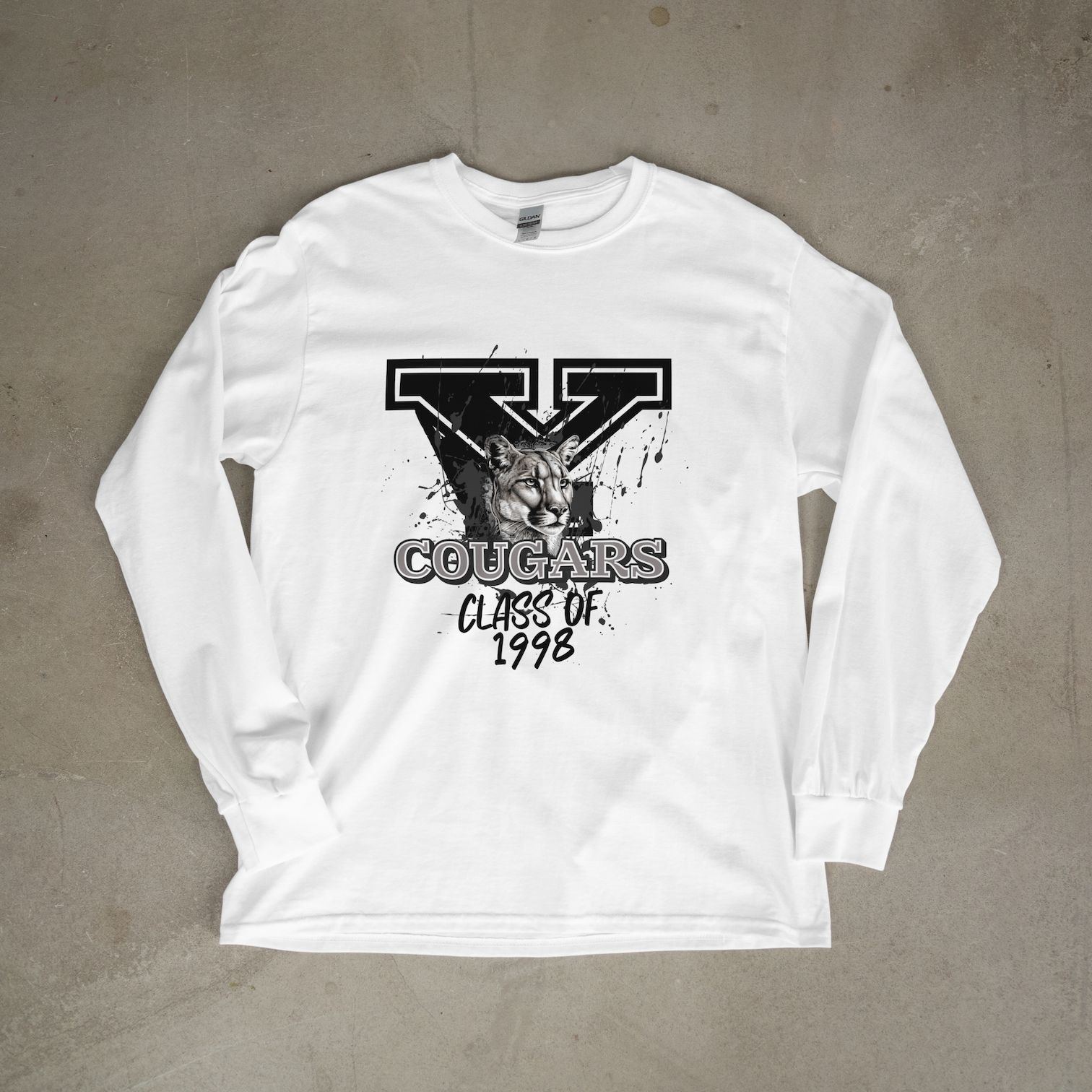YCHS Class of 1998 - York Cougars - ALL Class Reunion Tee - 550strong