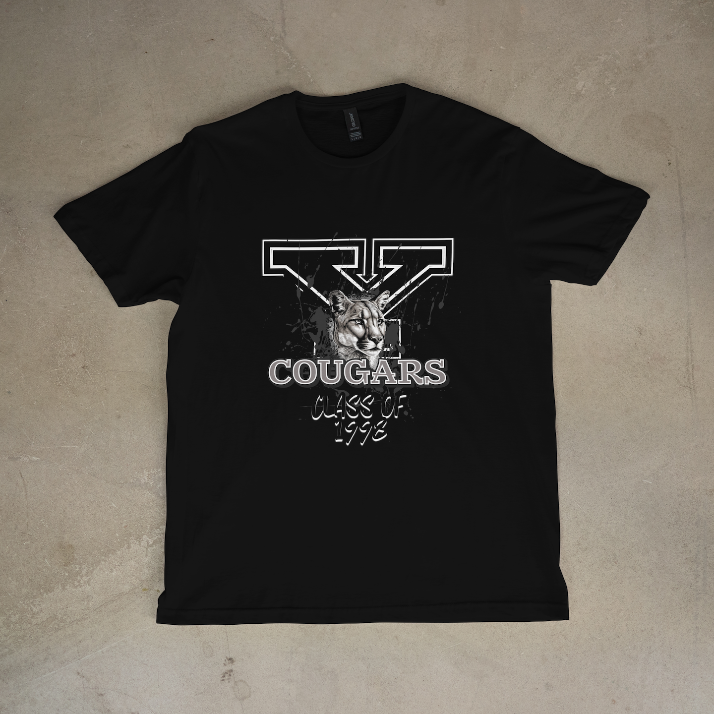 YCHS Class of 1998 - York Cougars - ALL Class Reunion Tee - 550strong