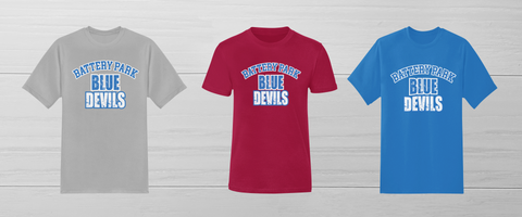 HS - Battery Park Blue Devils Shirt - Type A - 550strong