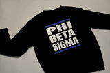 Phi Beta Sigma Retro DMC Sweatshirt v3