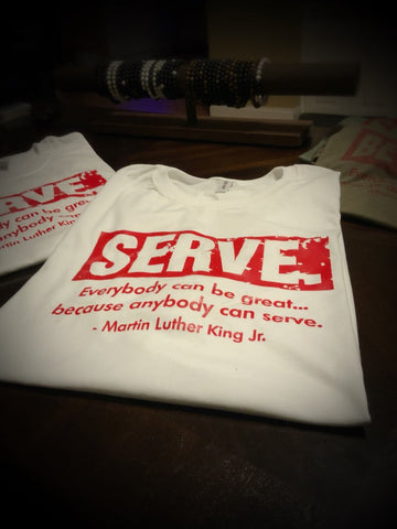 BH - MLK - Serve. Black History Shirt