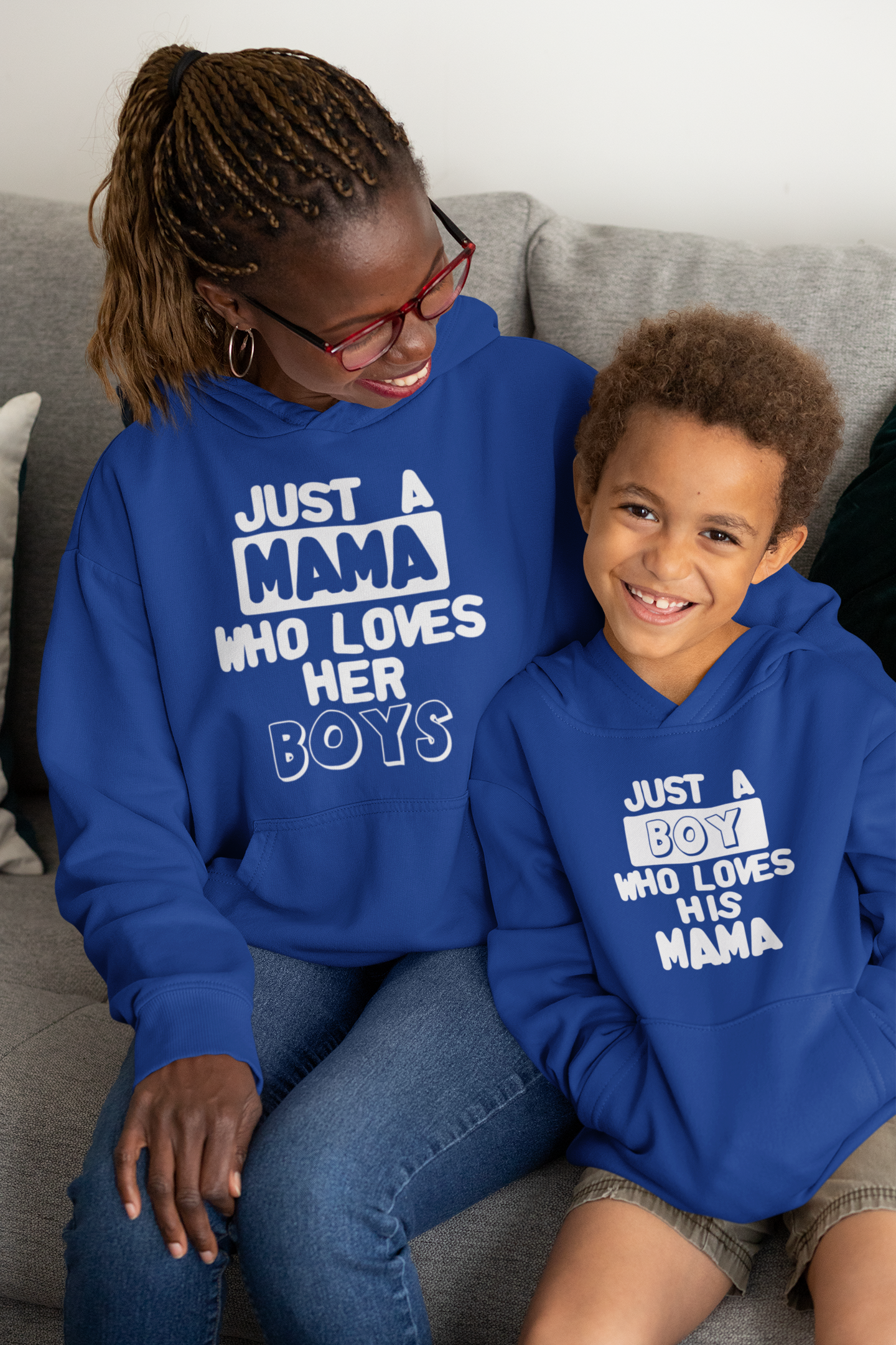 Family - Just a Mama, Just a Dad - Hoodie - 550strong