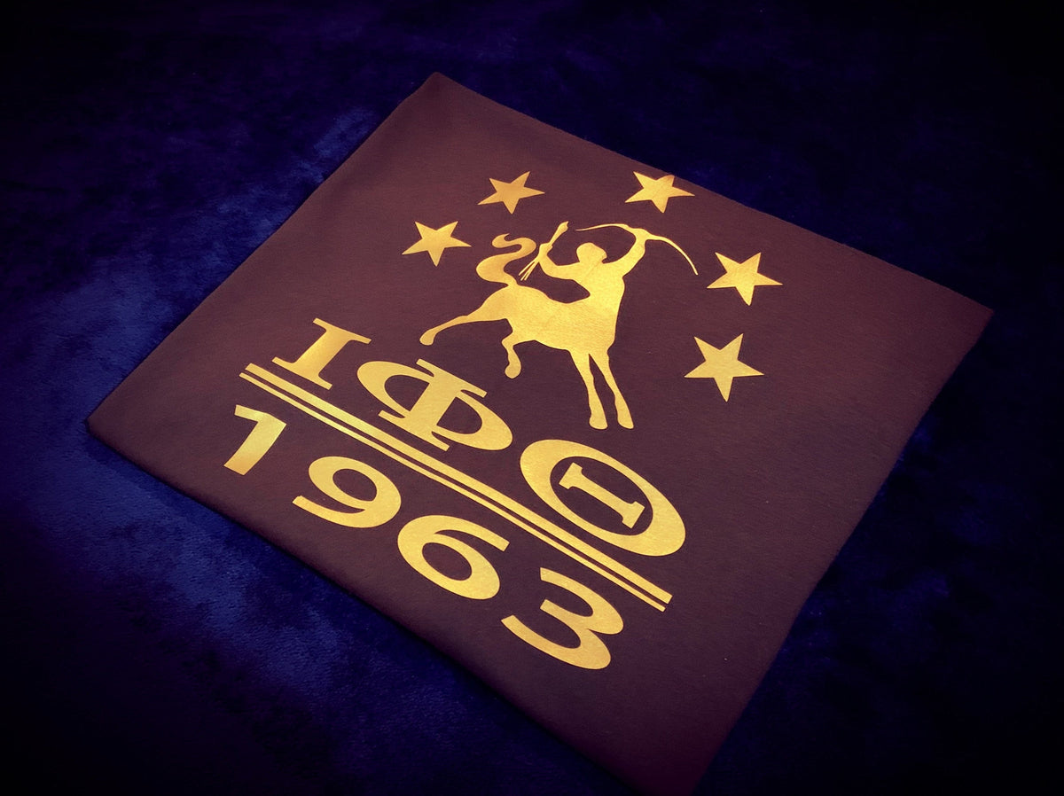 IOTA (Iota Phi Theta) Brown Star- T-Shirt