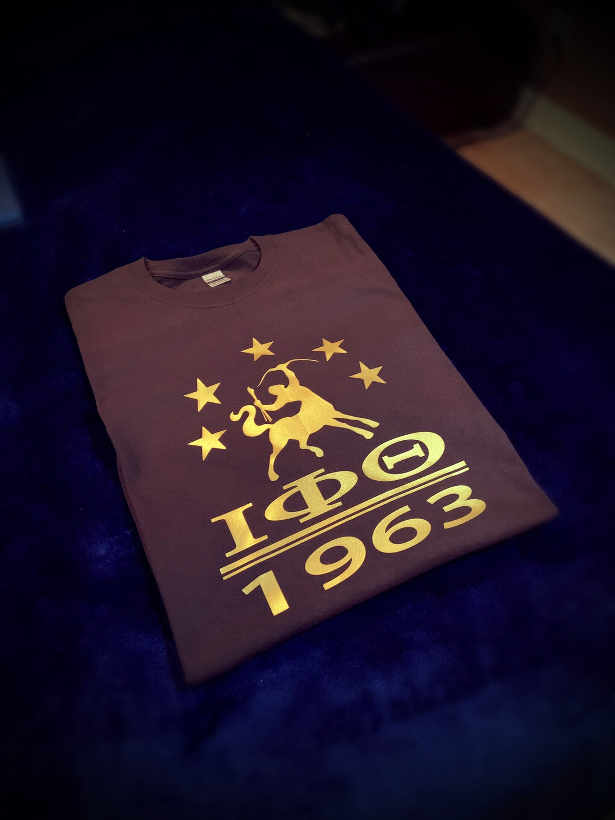 IOTA (Iota Phi Theta) Brown Star- T-Shirt