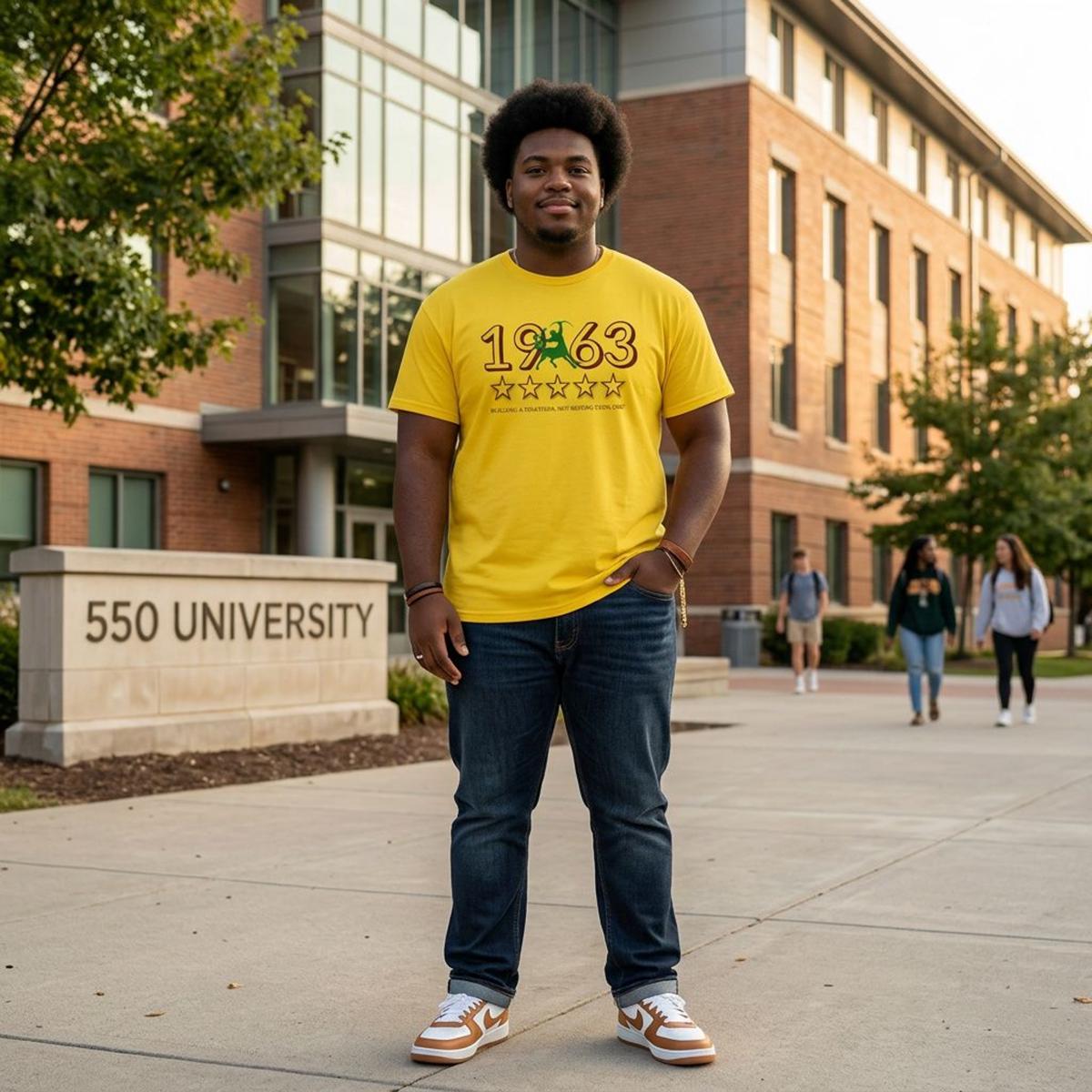 Iota Phi Theta 1963 Legacy Stars T-Shirt | Founders Year Greek Tee | Iota Pride Apparel