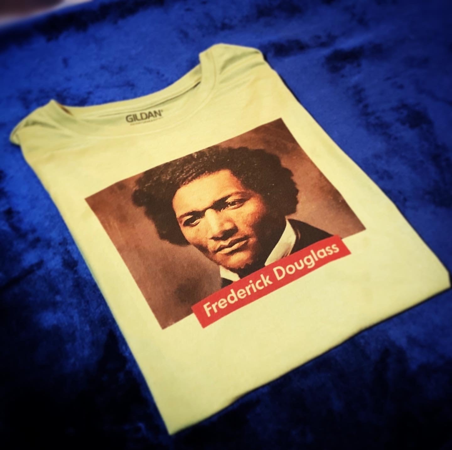 BH - Frederick Douglas - Black History Shirt - Military Green - 550strong