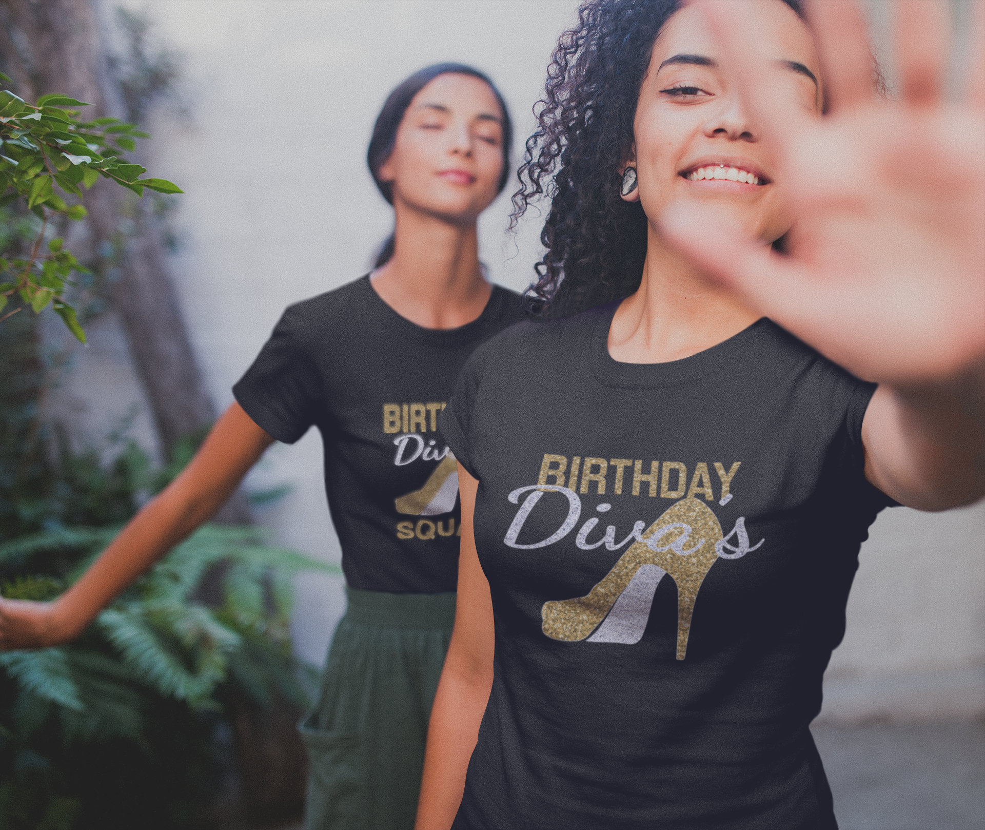 Birthday Diva and Squad T-Shirt - I make 40 look good - 550strong