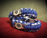 Paracord - Tau Beta Sigma (Blue and White) - 550strong