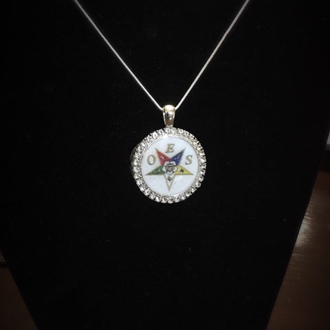 OES - Order of the Eastern Star Pendant and Necklace - 550strong