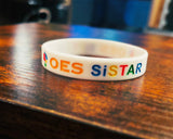 OES Order of the Eastern Star Rubber / Soft PVC Bracelet
