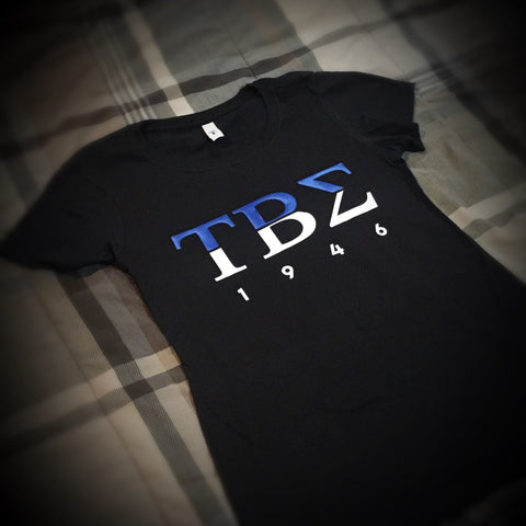 Tau Beta Sigma - Black T-Shirt (Active)