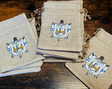 Sigma Gamma Rho Gift Bags | Sigma Gamma Rho Burlap Bags