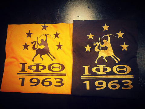 IOTA (Iota Phi Theta) 1963 Two shirt bundle.